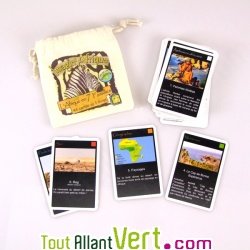 Jeu de cartes 7 familles p�dagogique Imagin\'Afrique